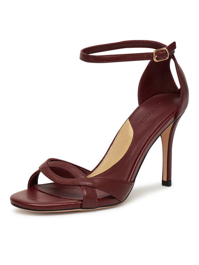 GINO ROSSI Sandalias Gino Rossi NADI-2. Guinda/burdeos