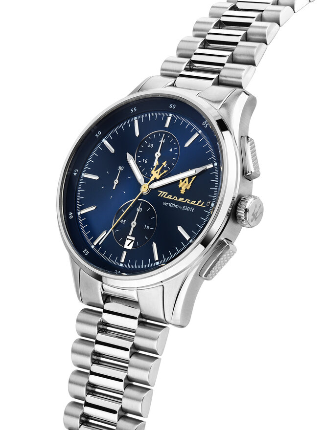 Maserati Ceas Maserati Sorpasso Chronograph R8873624004 Argintiu