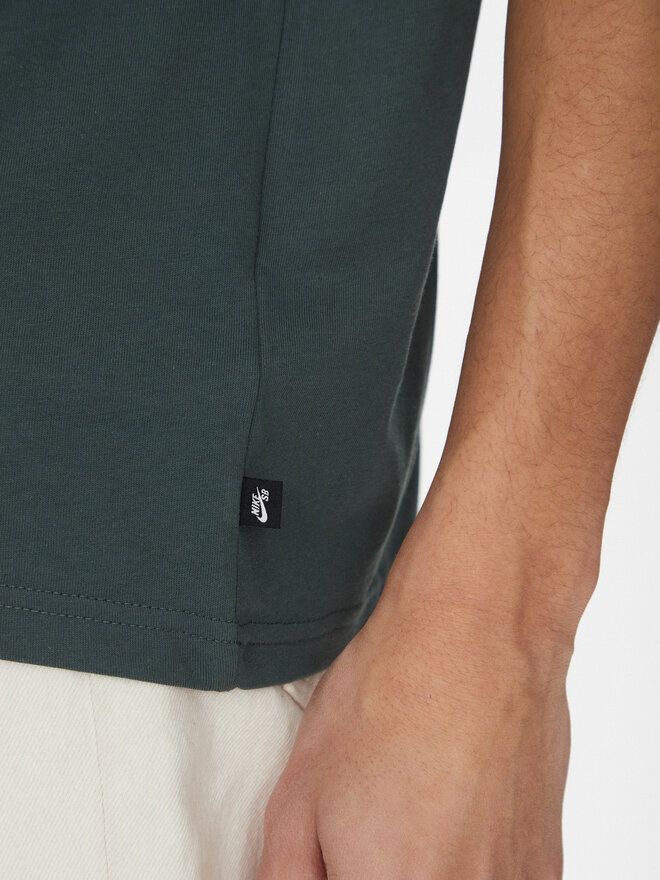 Nike Nike Marškinėliai FZ5281 Žalia Regular Fit