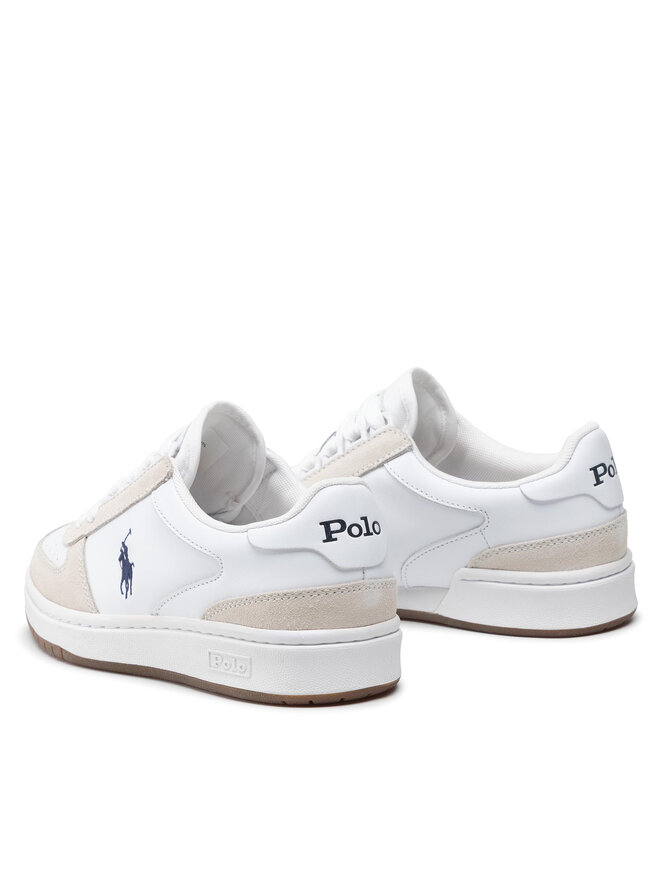 Polo Ralph Lauren Снікерcи Polo Ralph Lauren Polo Crt Pp 809834463002 Білий