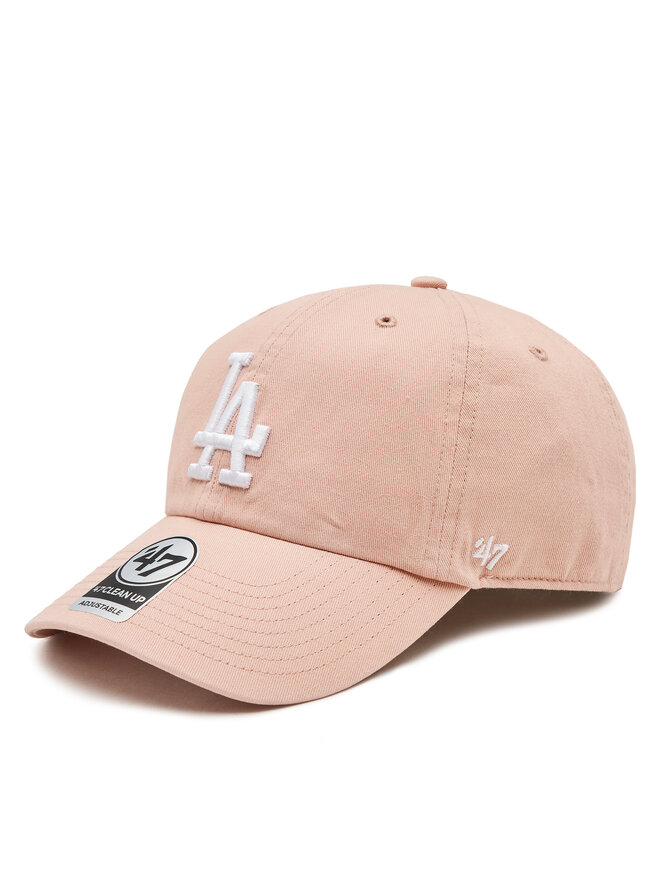 47 Brand Gorra con visera 47 Brand Mlb Los Angeles Dodgers ’47 Clean Up W/No Loop Label B-NLRGW12GWS-DV Naranja