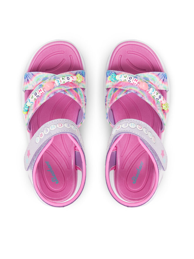 Skechers Sandály Skechers Jumpsters Sandal-Tie Dye Bffs 303045L/LVMT Fialová