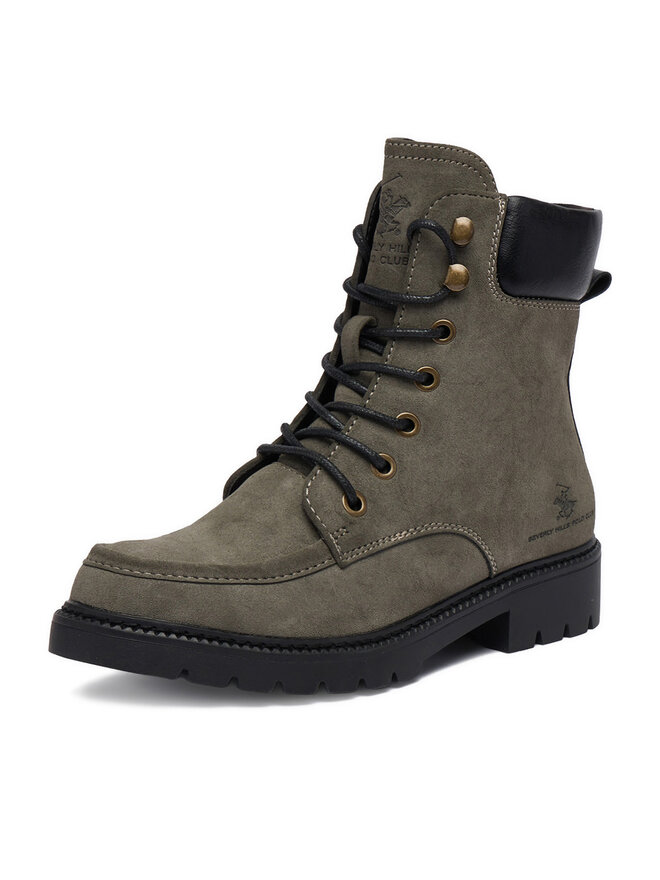 Beverly Hills Polo Club Schnürschuhe Beverly Hills Polo Club CWB-WS6719-06 Dunkelgrün