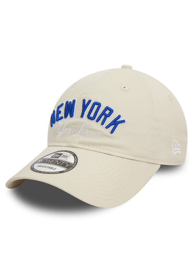 New Era Бейсболка New Era Mlb Wordmark 920 Nyy 60503495 Бежевий