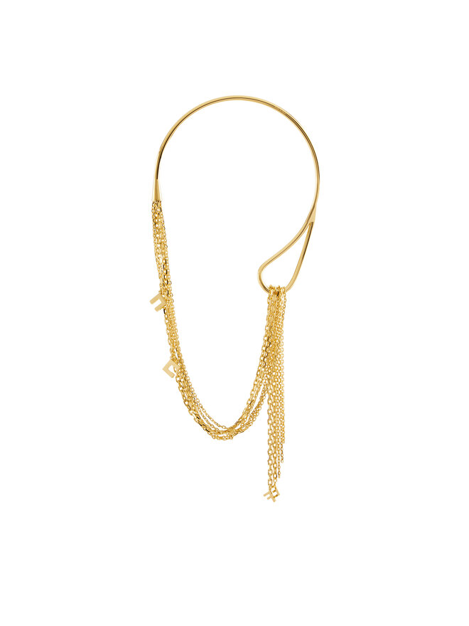 Elisabetta Franchi Nyaklánc Elisabetta Franchi CO-03B-52E2-V380 Arany