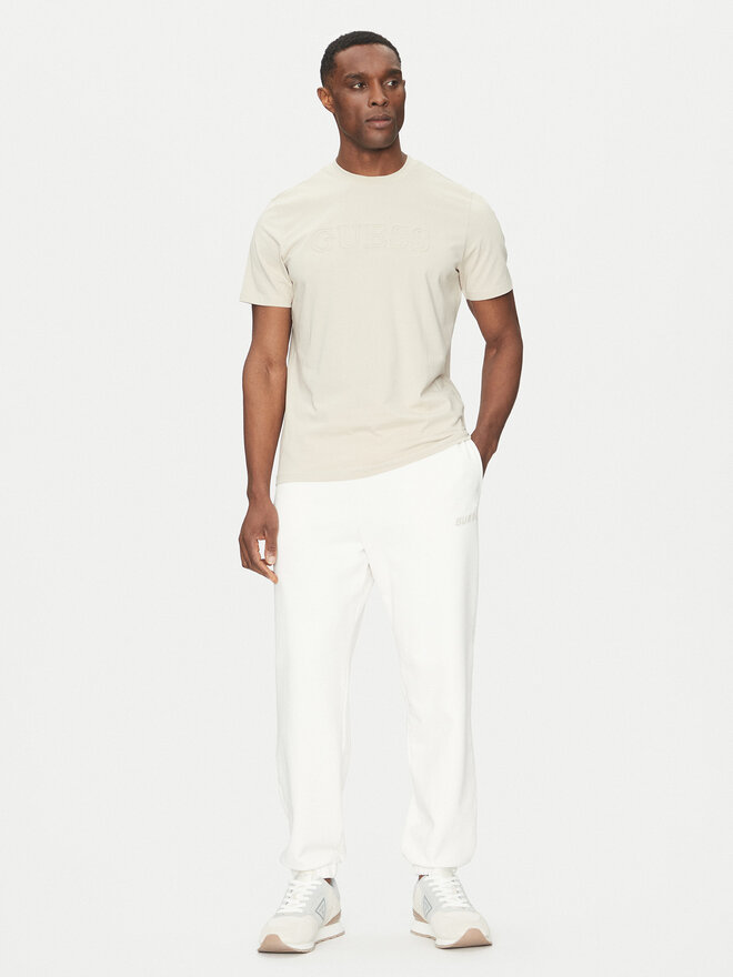 Guess Guess T-Shirt Z2YI11 J1314 Beige Regular Fit