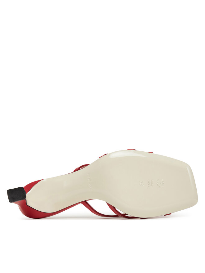 Pollini Klapki Pollini SA28217C0MTC0501 Czerwony