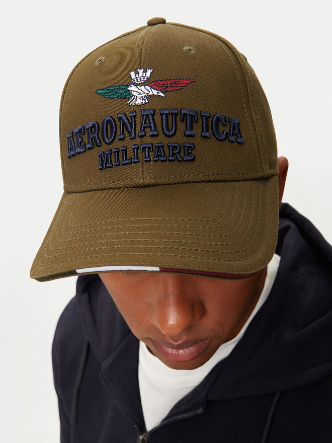 Aeronautica Militare Czapka z daszkiem Aeronautica Militare 242HA1136CT2261 Khaki