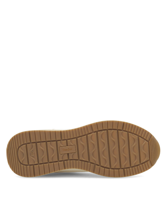 DeeZee Sneakersy DeeZee WS6301-01 Écru