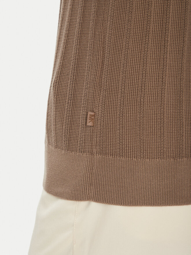 Michael Kors Michael Kors Polo CT560GT469 Marrón Regular Fit