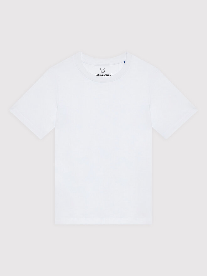 Jack&Jones Junior Jack&Jones Junior Marškinėliai Organic Basic 12158433 Balta Regular Fit