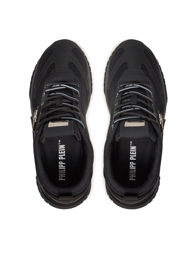 PHILIPP PLEIN Tenisice PHILIPP PLEIN Predator SADS USC0569 PTE003N Crna