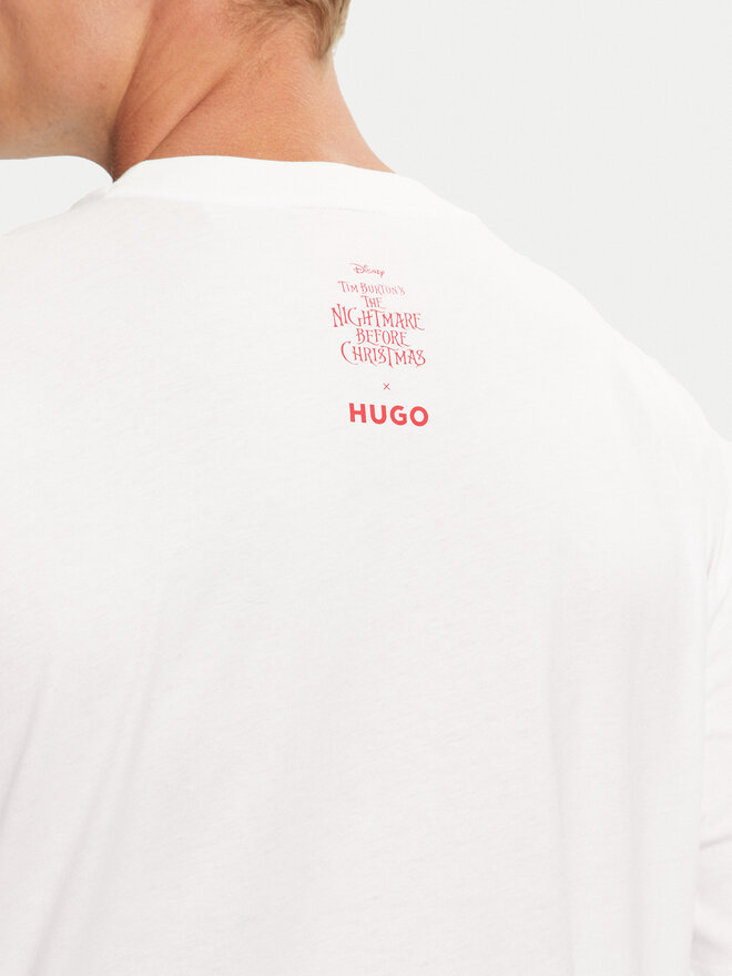 HUGO HUGO Camiseta 50537986 Blanco Regular Fit
