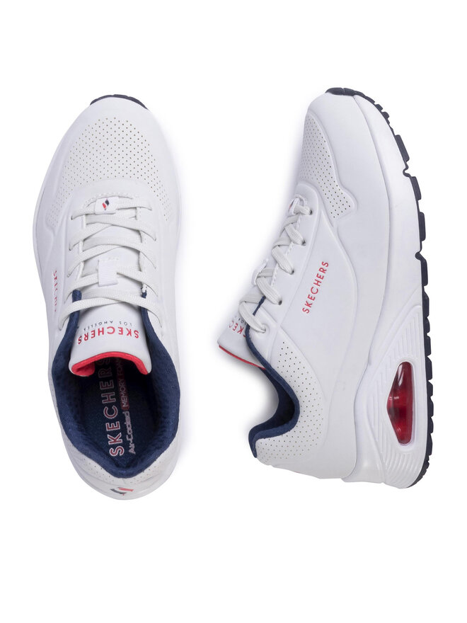 Skechers Снікерcи Skechers Uno Stand On Air 73690/WNVR Білий