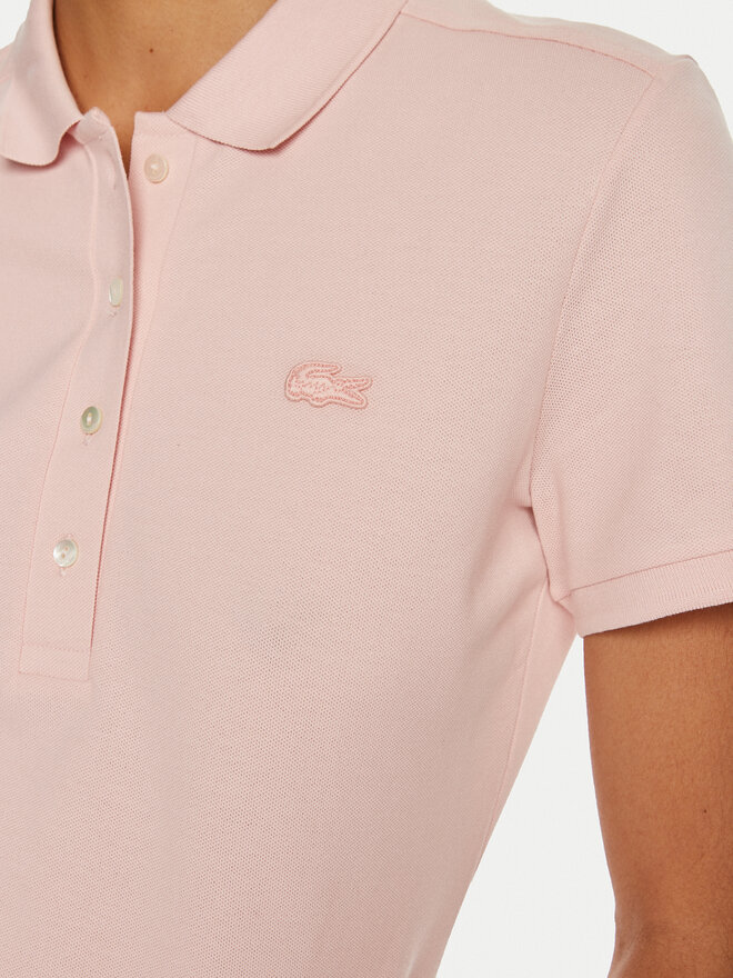 Lacoste Lacoste Pólóing PF5462 Rózsaszín Slim Fit