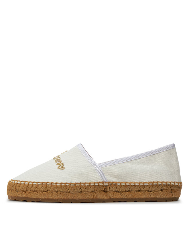 Love moschino espadrilles white new arrivals