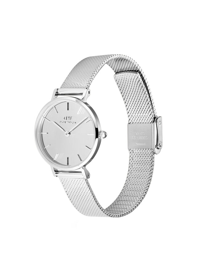 Daniel Wellington Zegarek Daniel Wellington Petite Reflection 28 DW00100796 Srebrny