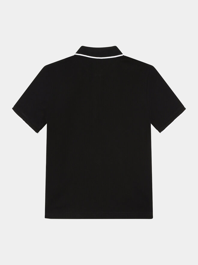 BOSS Boss Поло J25P26 M Чорний Regular Fit
