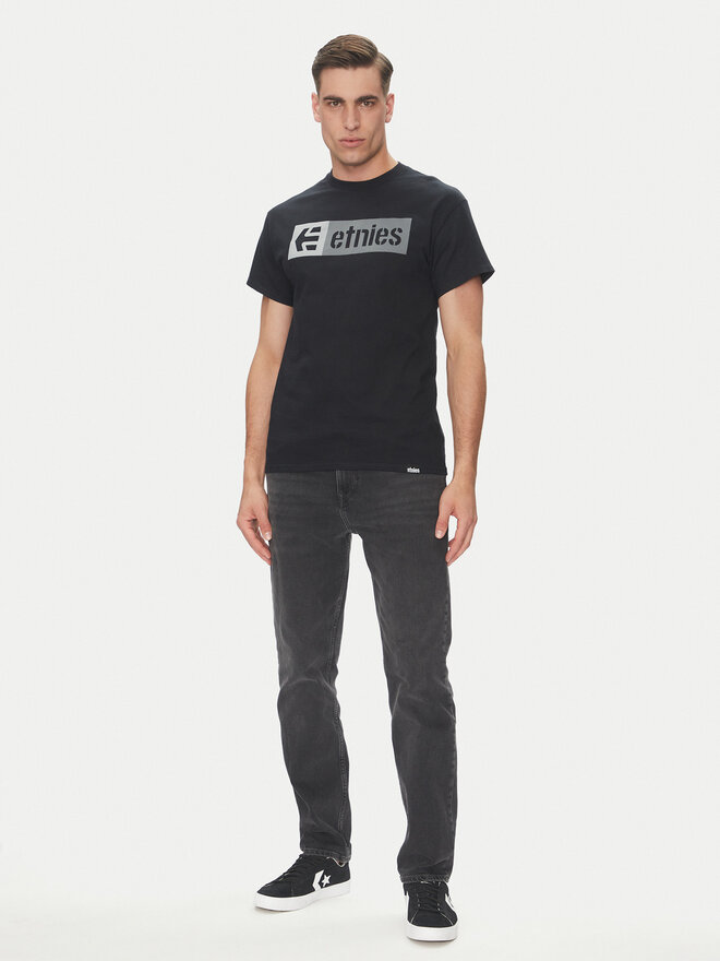 Etnies Etnies T-Shirt New Box 4130002282 Μαύρο Regular Fit