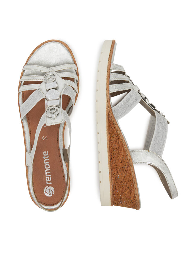 Remonte Sandalen Remonte R6264-92 Silberfarben