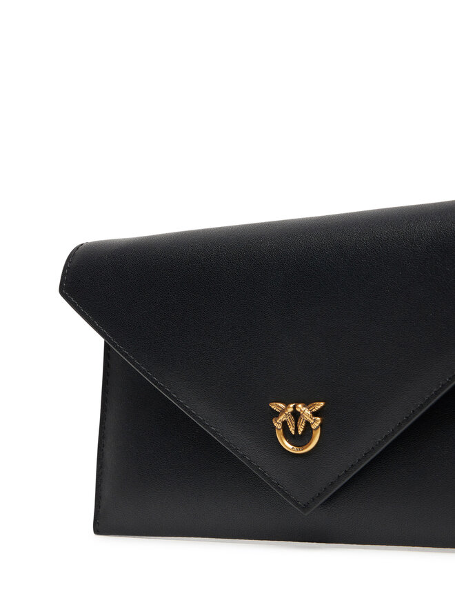 PINKO Τσάντα PINKO Flat Purse Mini AI 25-26 PCPL 105347 A0F1 Μαύρο
