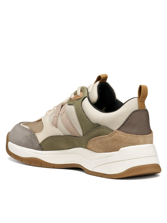 Geox Sneakers Geox D Berinike B Abx D563NB 011EK C5VF3 Beige