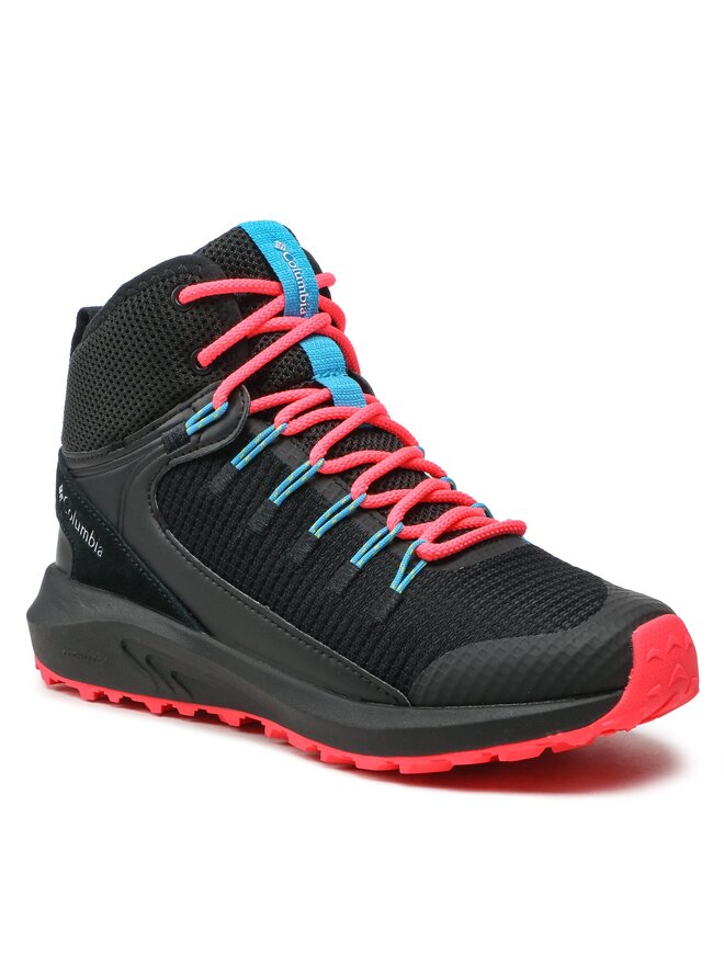 Columbia Trekingová obuv Columbia Trailsorm™ Mid Waterproof BL0155 Černá
