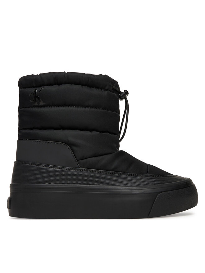 Calvin Klein Schneeschuhe Calvin Klein Vulc Flatf Snowboot Nylon Mix Mg YW0YW01977 Schwarz