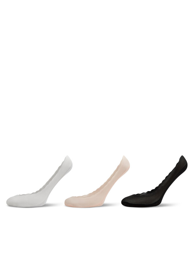 Jenny Fairy 3er-Set Damen Sneakersocken Jenny Fairy 4WB-006-SS24 Bunt