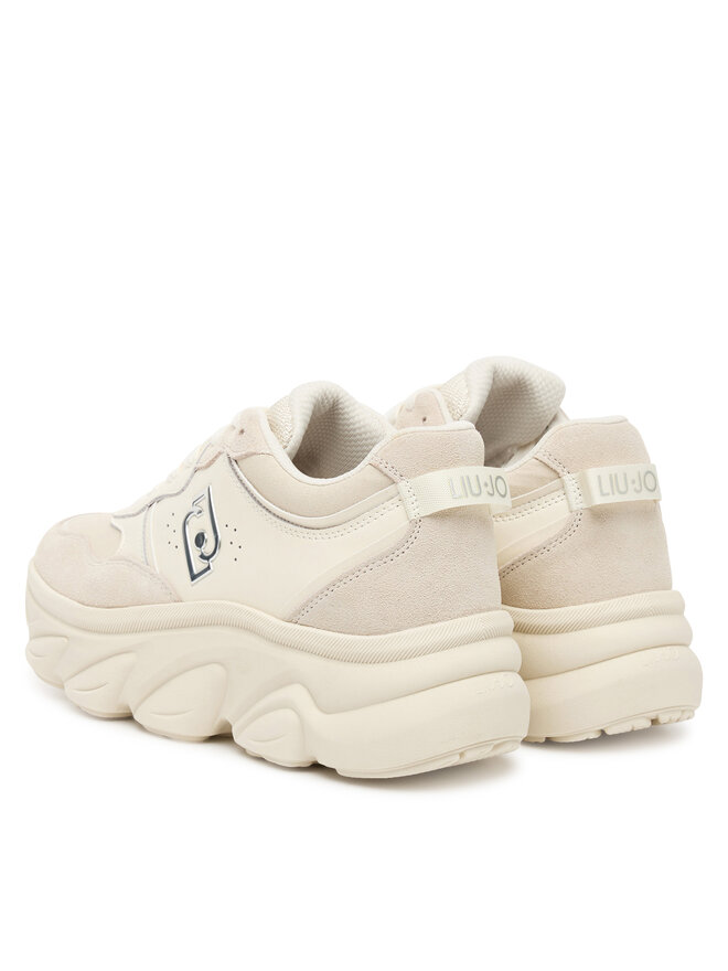 Liu Jo Sneakersy Liu Jo Steffy 01 BF5061 P0304 Écru