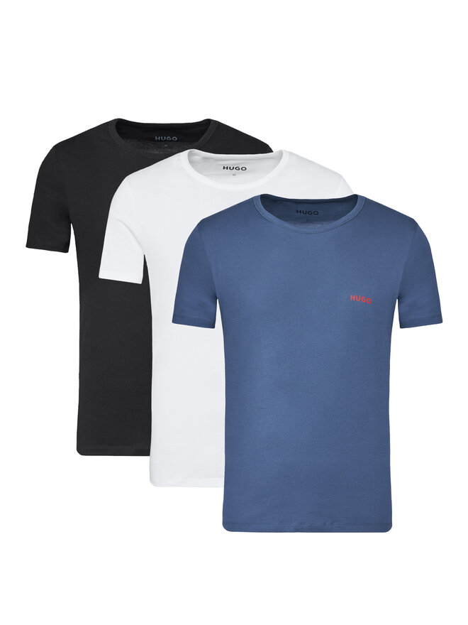 HUGO HUGO Σετ 3 T-Shirts 50532811 Έγχρωμο Regular Fit