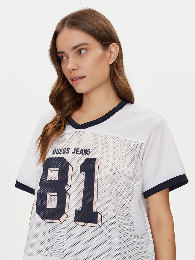 Guess Jeans Guess Jeans Camiseta W5GI59 KCTE2 Blanco Regular Fit