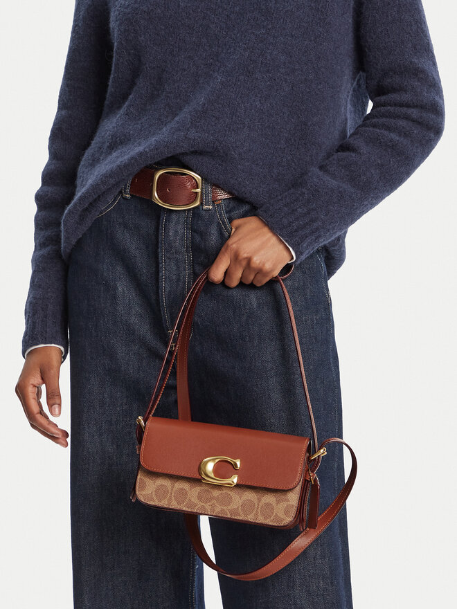 Coach Τσάντα Coach Zoe CAM19 B4XHG Καφέ
