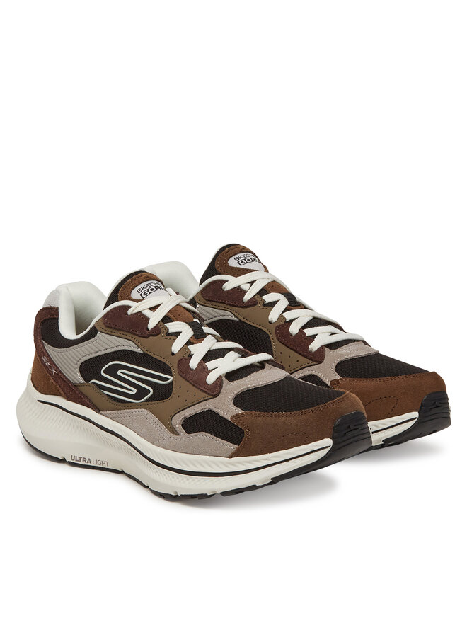 Skechers Buty do biegania Skechers Go Run Consistent 2.0-Retro Runner V1 220872/BRBK Brązowy