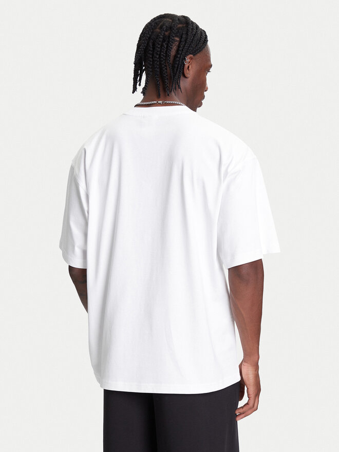 adidas adidas Marškinėliai Wabash JW0158 Balta Oversize