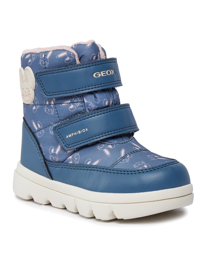 Geox Čizme za snijeg Geox B Willaboom Girl B A B365AC 000MN C4005 S Plava