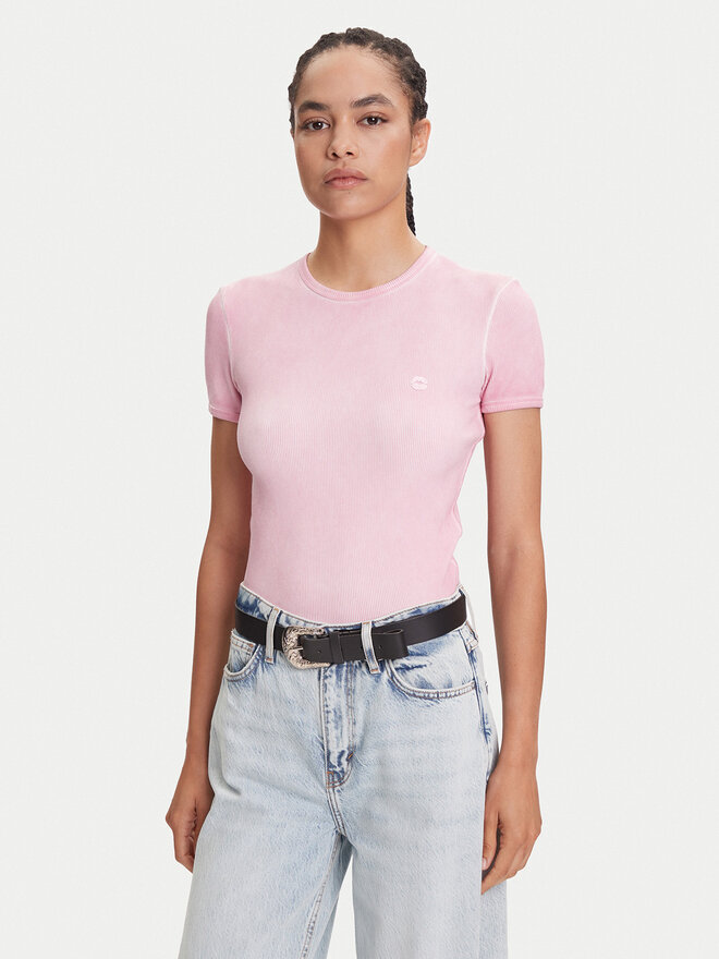 Miss Sixty Miss Sixty Camiseta 6S2SJ44500 Rosa Slim Fit