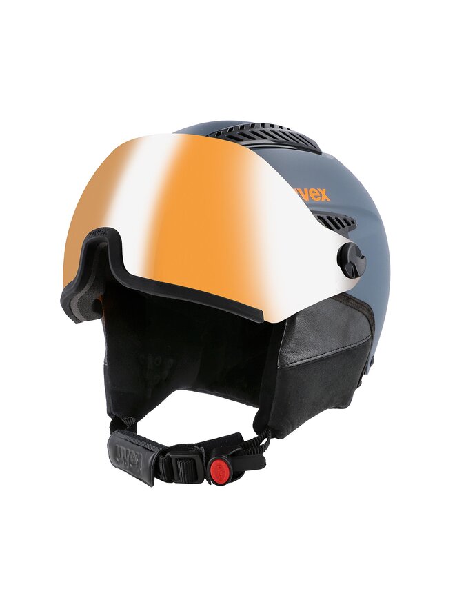 Uvex Kask narciarski Uvex Hlmt 600 Visor S5662363004 Szary