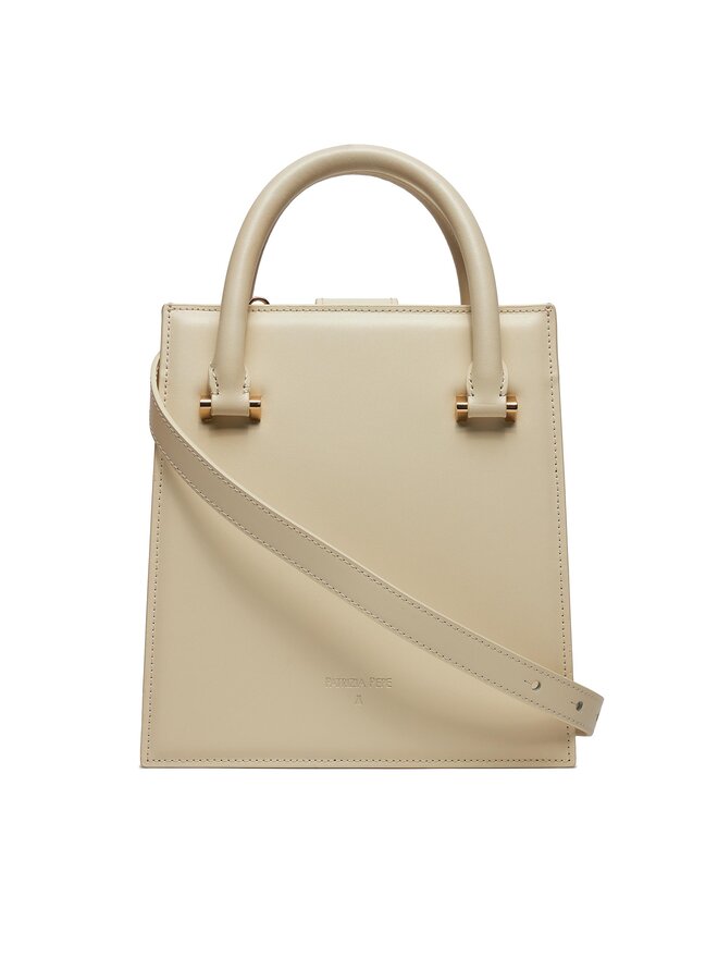Patrizia Pepe Ročna torba Patrizia Pepe 8B0133/L061-W338 Écru