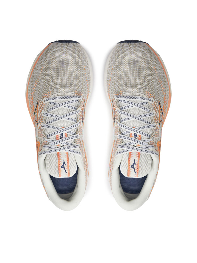 Mizuno Buty do biegania Mizuno Wave Rider 27 J1GD230326 Beżowy