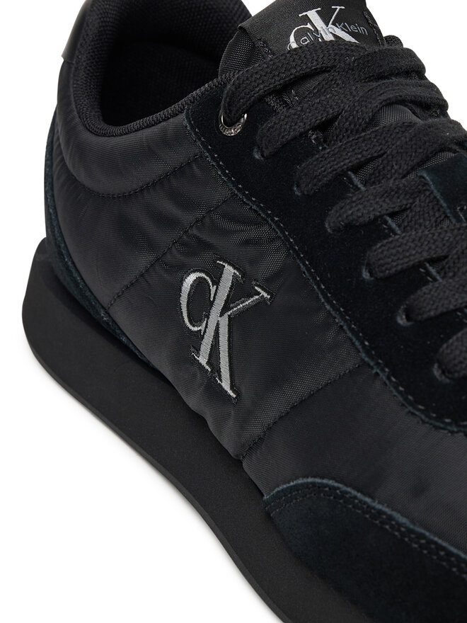Calvin Klein Sneakers Calvin Klein Retro Runner Ess Mix Mat YM0YM01361 Schwarz