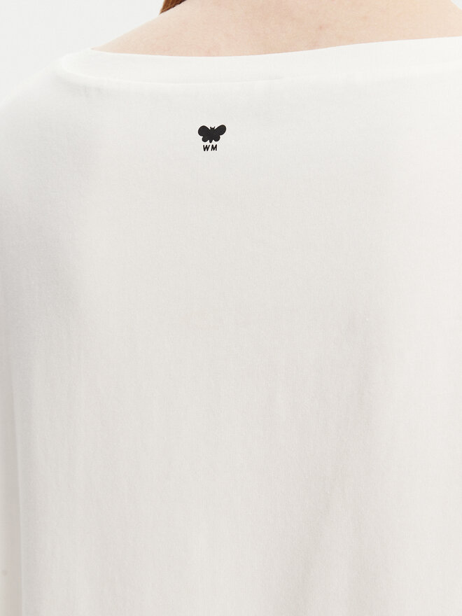 Weekend Max Mara Weekend Max Mara Футболка Pampas 2515941082 Білий Relaxed Fit