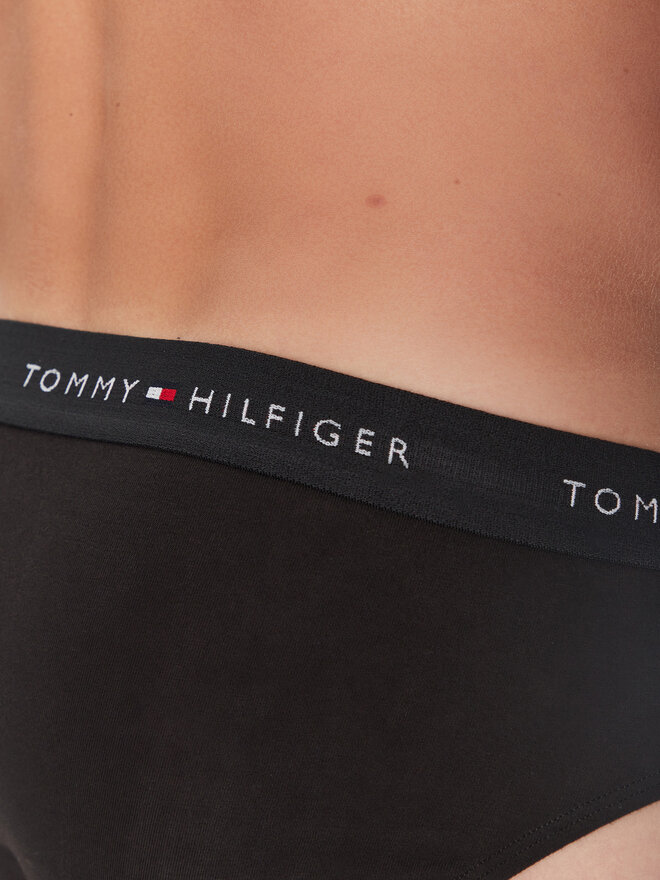 Tommy Hilfiger Tommy Hilfiger Σετ σλιπ 3 τμχ. UM0UM03471 Μαύρο