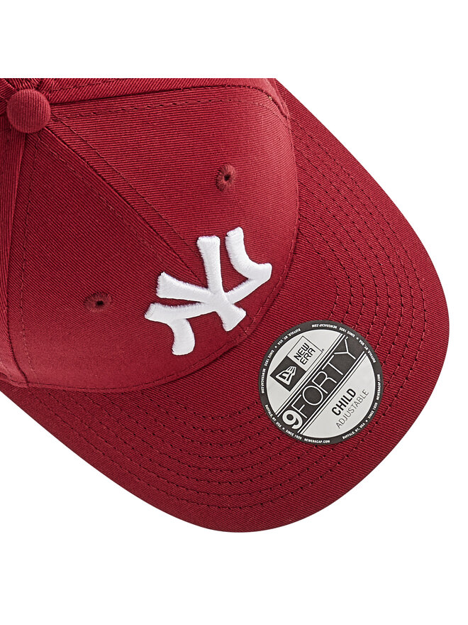 New Era Czapka z daszkiem New Era Kids League Essenti Youth 12745561 Bordowy