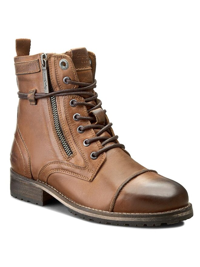 Stiefeletten Pepe Jeans Melting W.Zipper PLS50215 Braun eschuhe