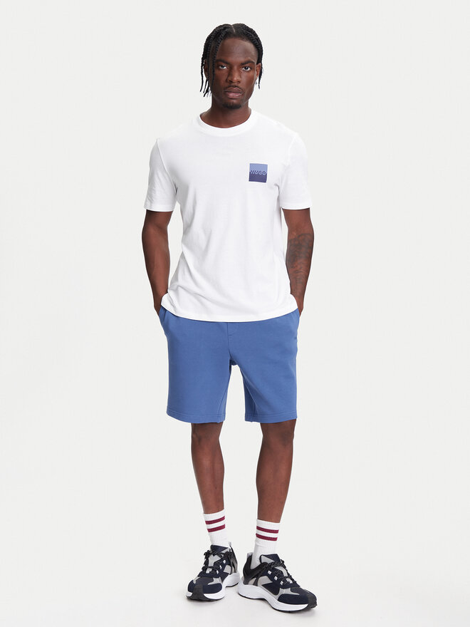 HUGO HUGO Camiseta Dapusi 50544458 Blanco Regular Fit