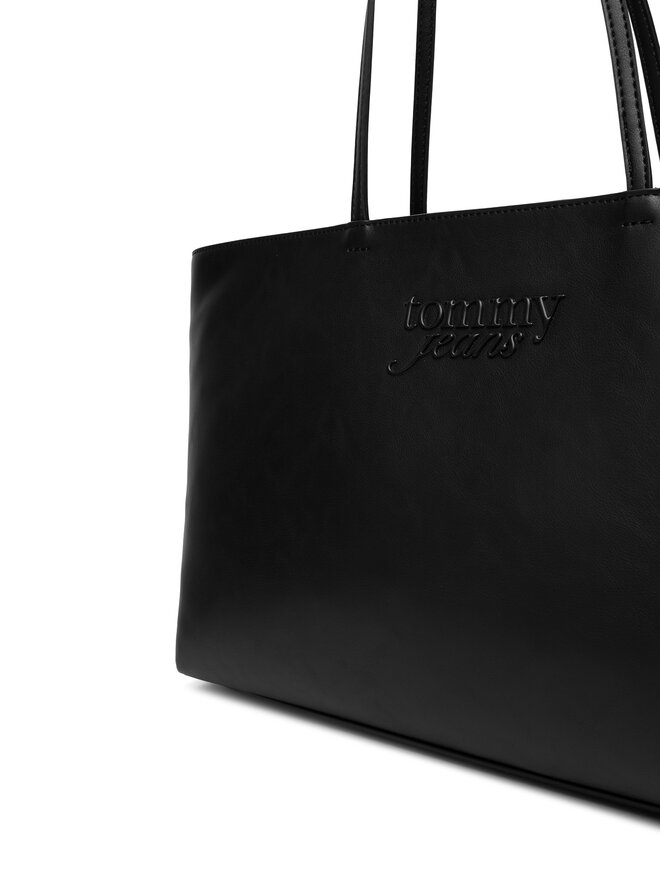 Tommy Jeans Handtasche Tommy Jeans Tjw Must Tote AW0AW18772 Schwarz