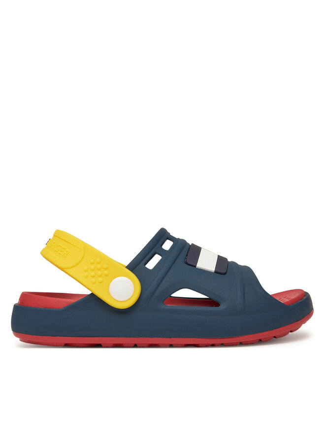Tommy Hilfiger Sandály Tommy Hilfiger T3X2-33905-0083X S Tmavomodrá