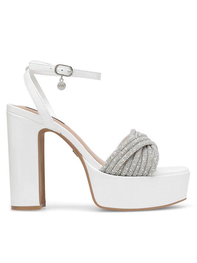 Nine West Sandale Nine West WFA2736-1 Alb
