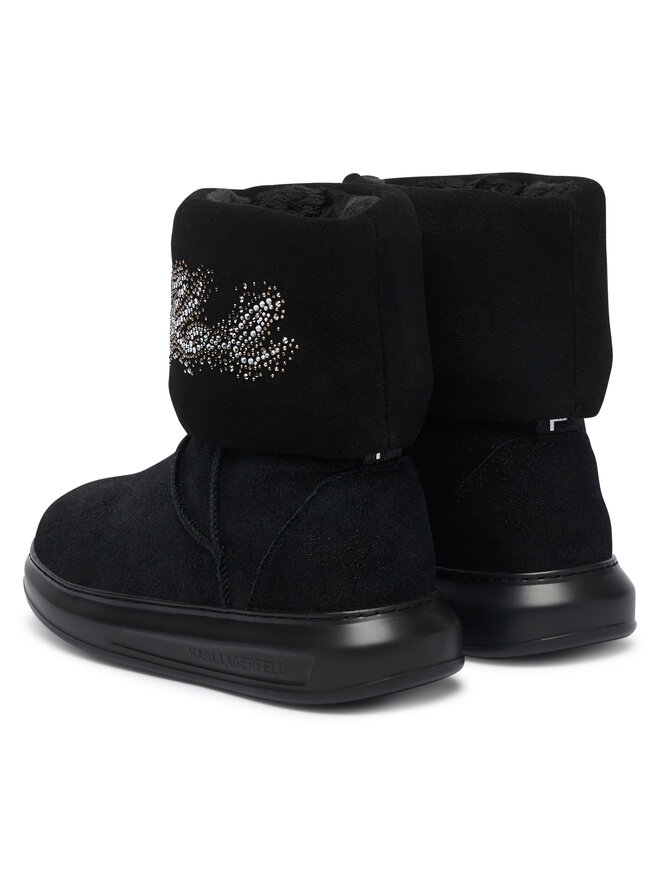 KARL LAGERFELD Schneeschuhe KARL LAGERFELD Kapri Kosi KL44557S Schwarz